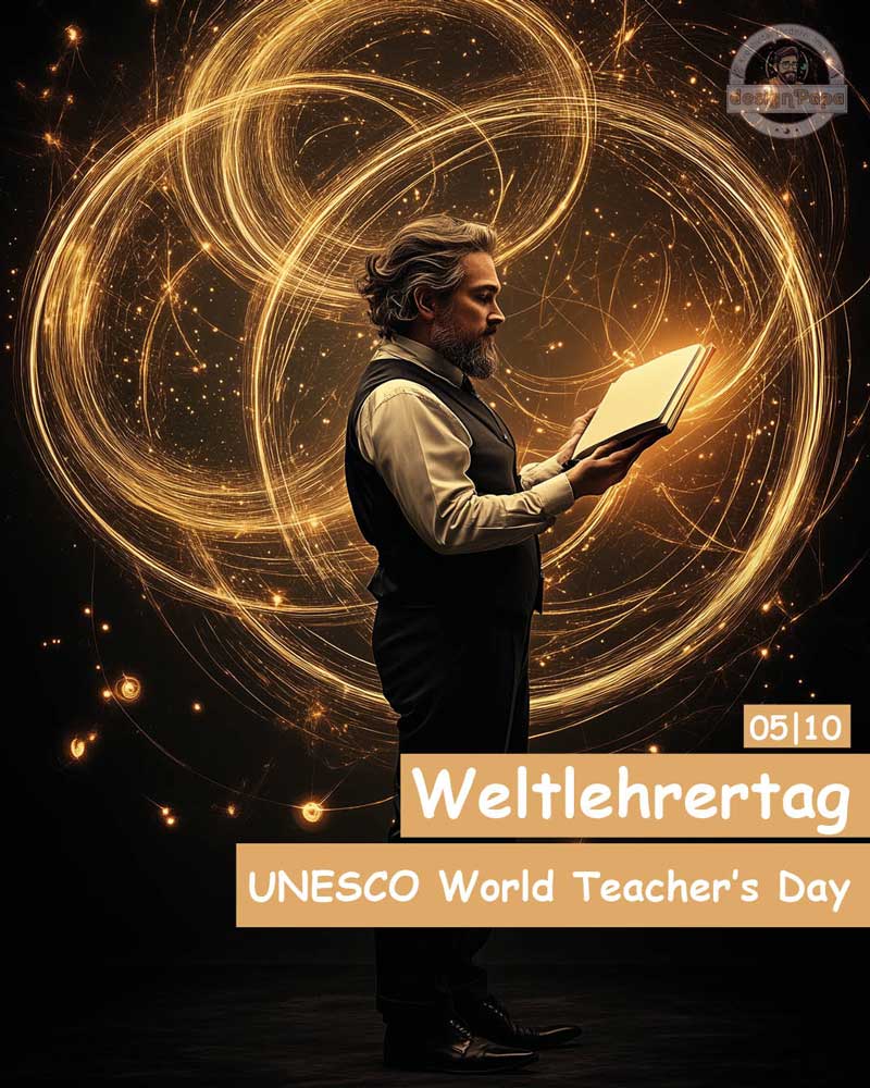 Weltlehrer Tag - Ausmalseite kostenlos für Kinder.